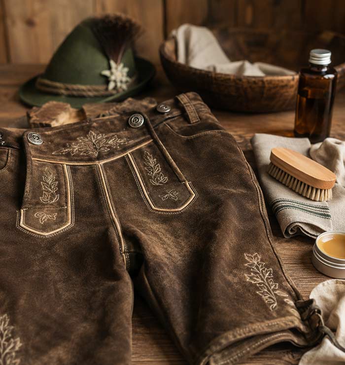 Lederhose pflegen & reinigen – der ultimative Guide