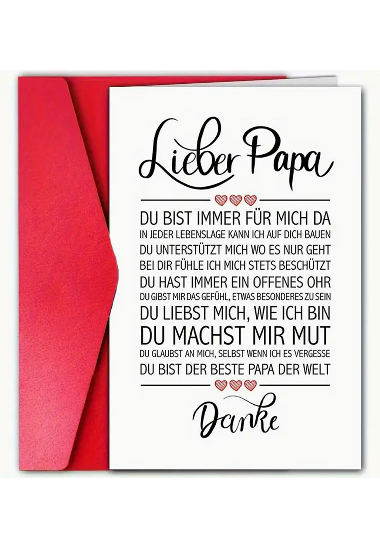 Papa Danke Karte