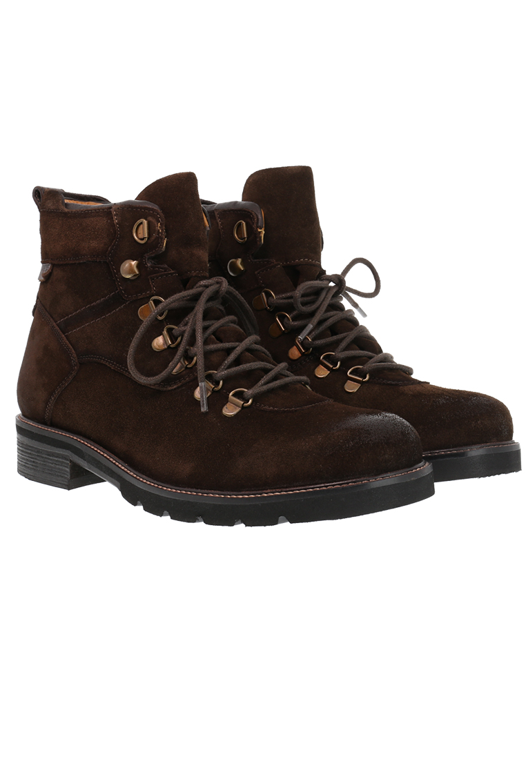 ANDI Leder-Schnürboots im Bergsteigerlook