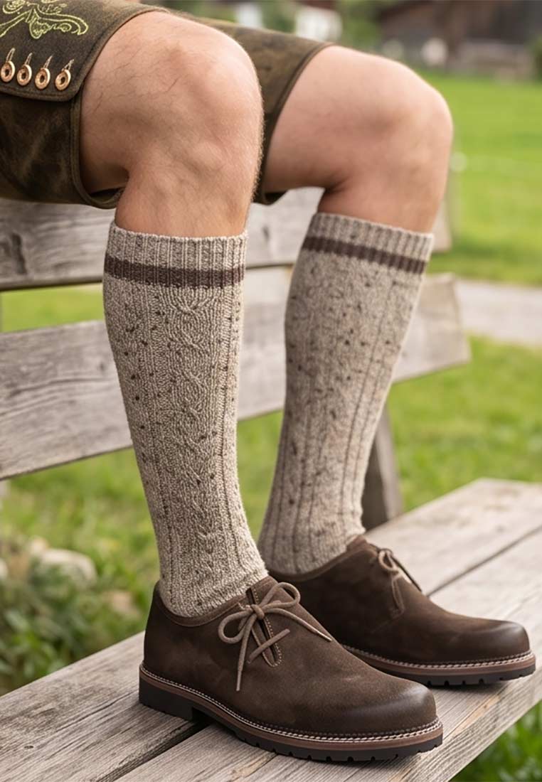 Haferlschuh Tailor dunkelbraun vintage