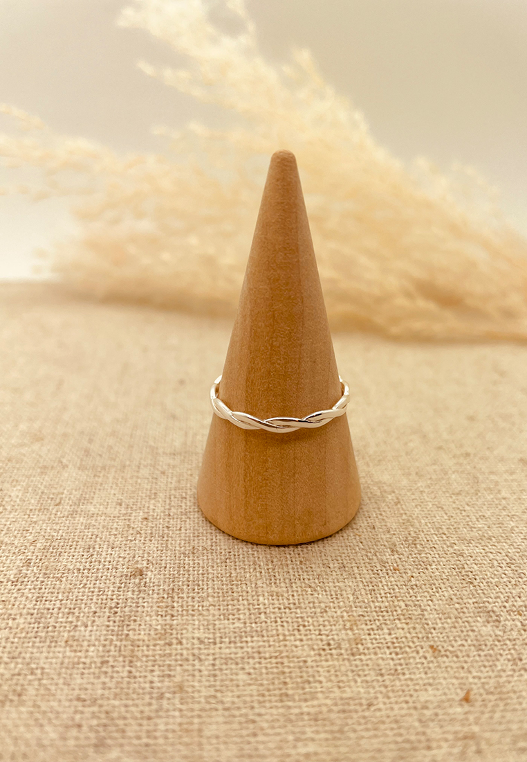 Twisted Fingerring Silber Twisted Fingerring Silber