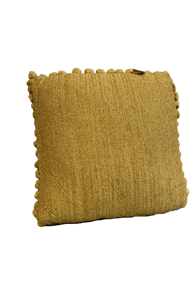 Kissen Bommel senfgelb Kissen Bommel senfgelb