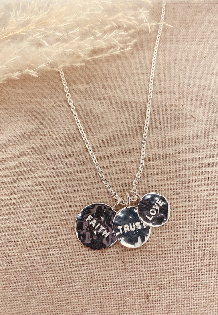Halskette Love Silber
