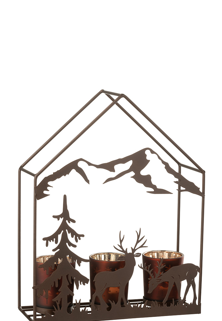 Windlicht Flora und Fauna 29cm Windlicht Flora und Fauna 29cm