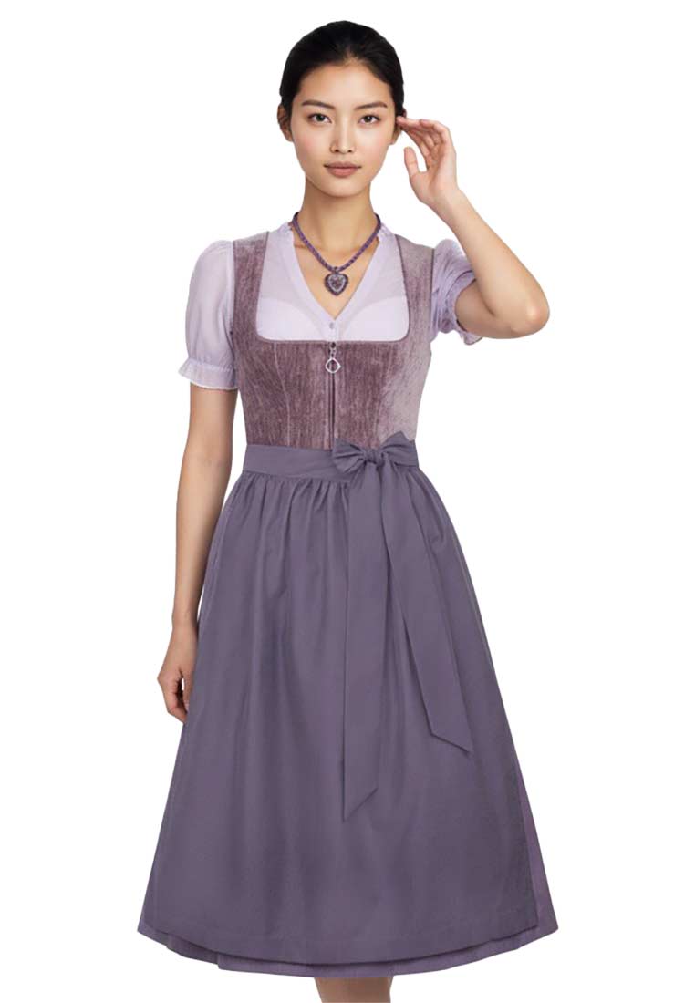 Dirndl Kirchham pflaume 70cm