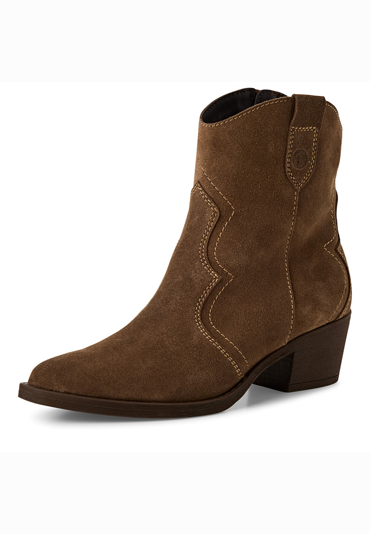 Tamaris Stiefelette Cowgirl brown