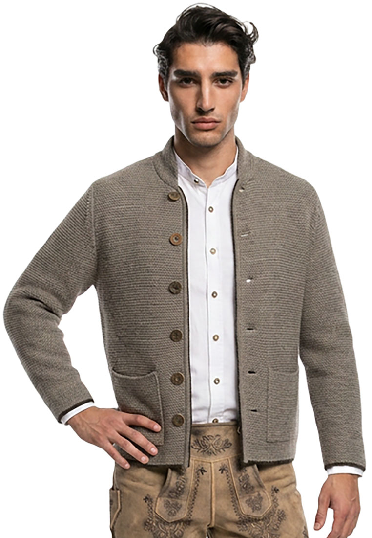 Trachtenstrickjacke Nicolo beige
