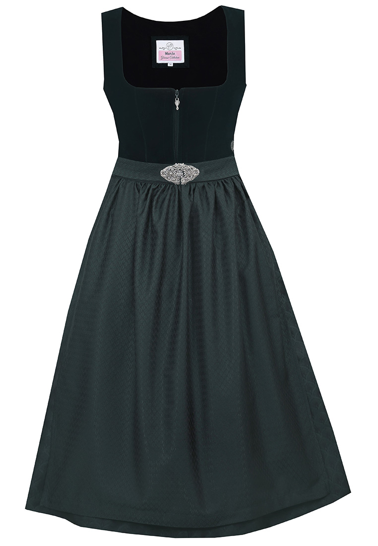 Dirndl Grafling flaschengrün 65cm