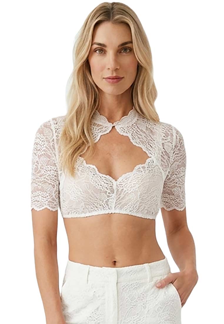 Dirndlbluse Sydney ecru