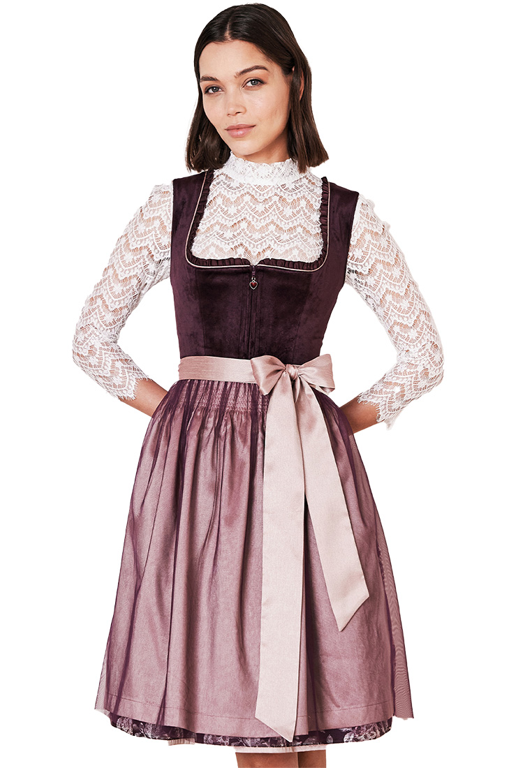 Dirndl Joelina bordeaux