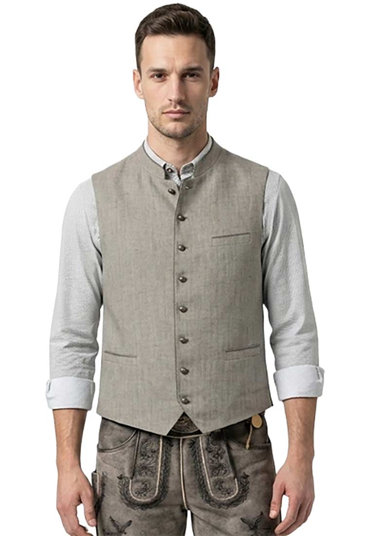 Trachtenweste Lucio schilf