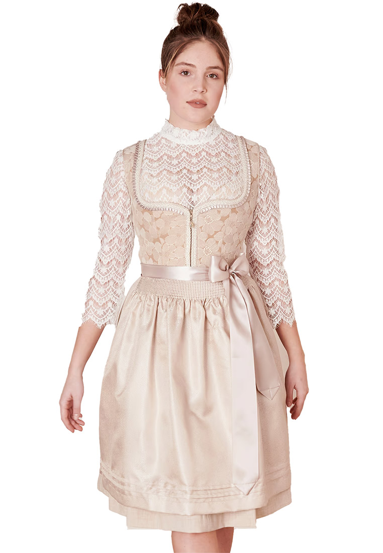 Dirndl Mae beige 60cm