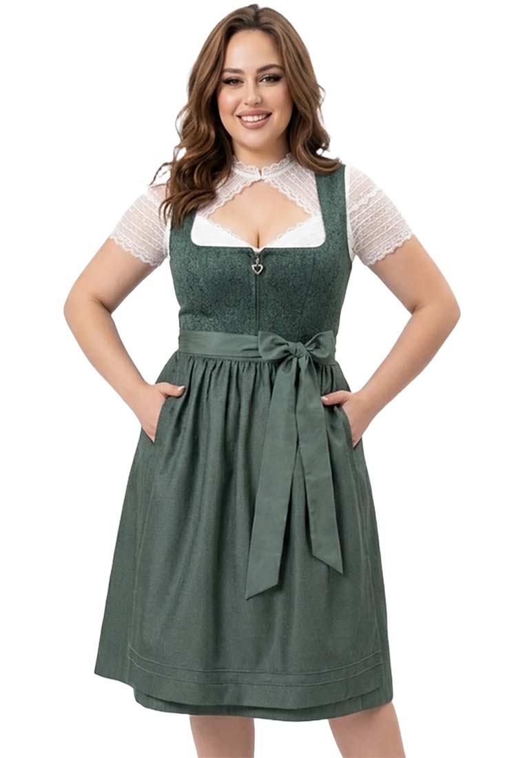 Dirndl Eberstein tannengrün 65cm