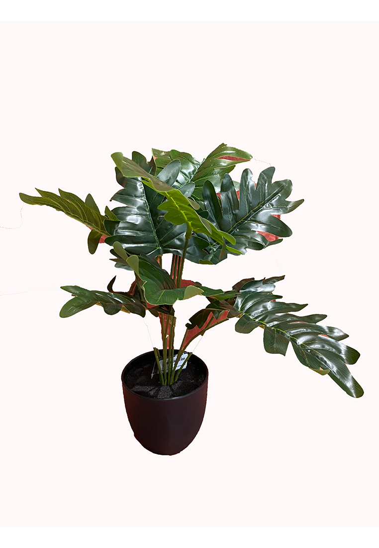 Kunstpflanza Alocasia Stormy im Topf 
