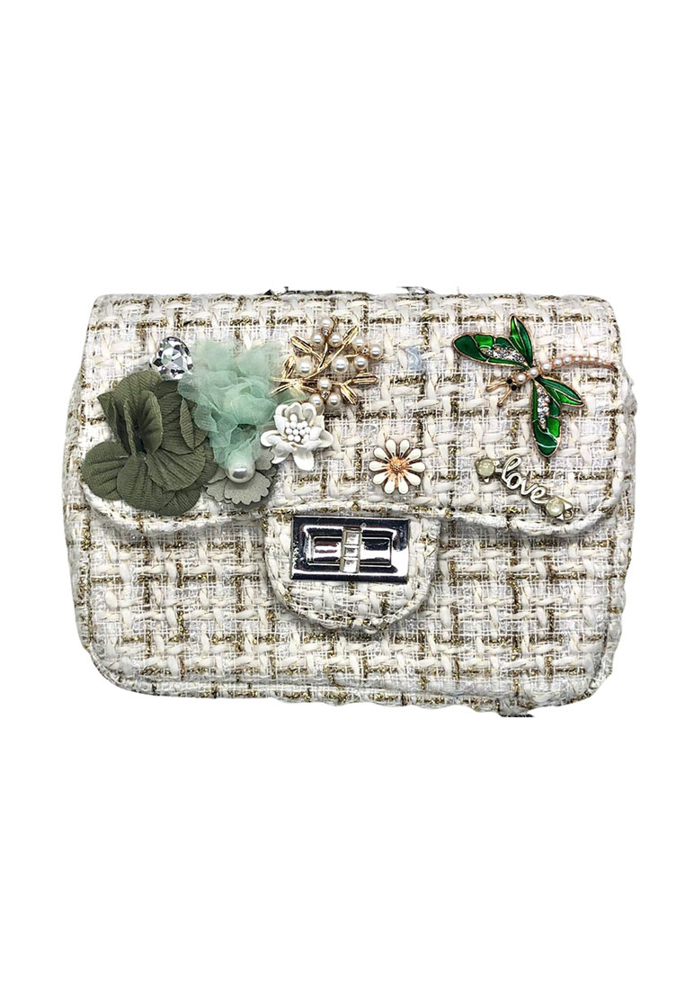 Tasche Vada off white/green