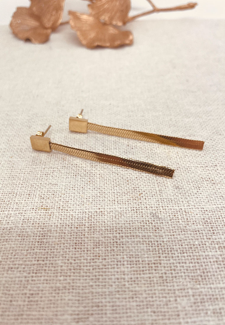 Ohrstecker Kaa gold