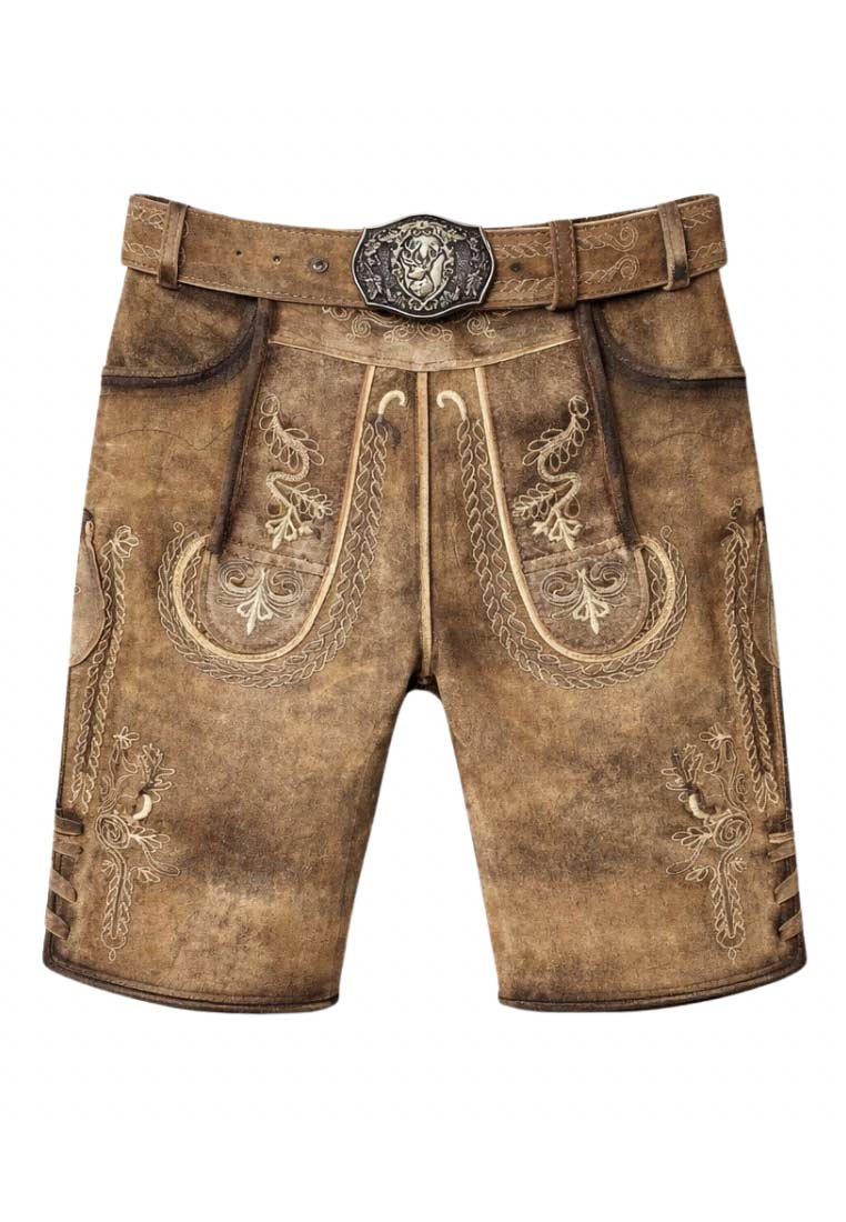 Lederhose Kochelsee sand