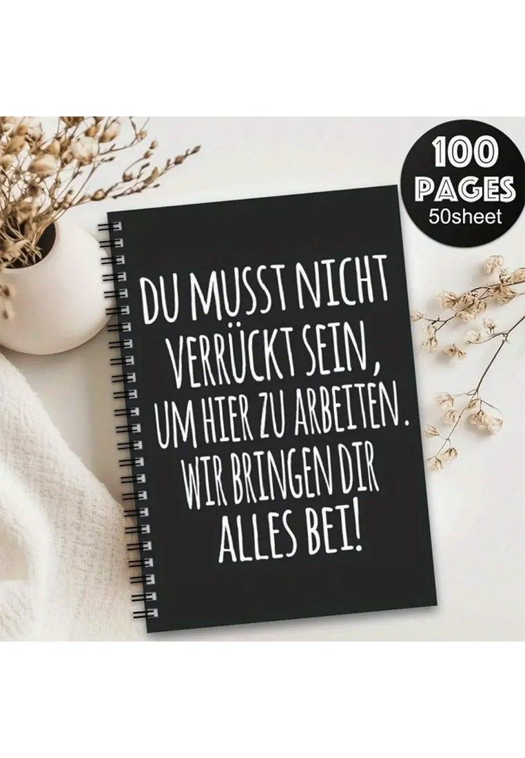 Notitzbuch für neue Mitarbeiter