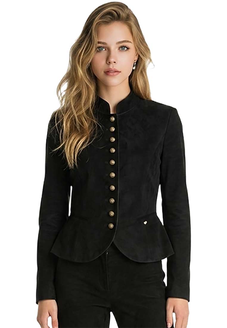 Alpenherz Damen Janker Christl schwarz