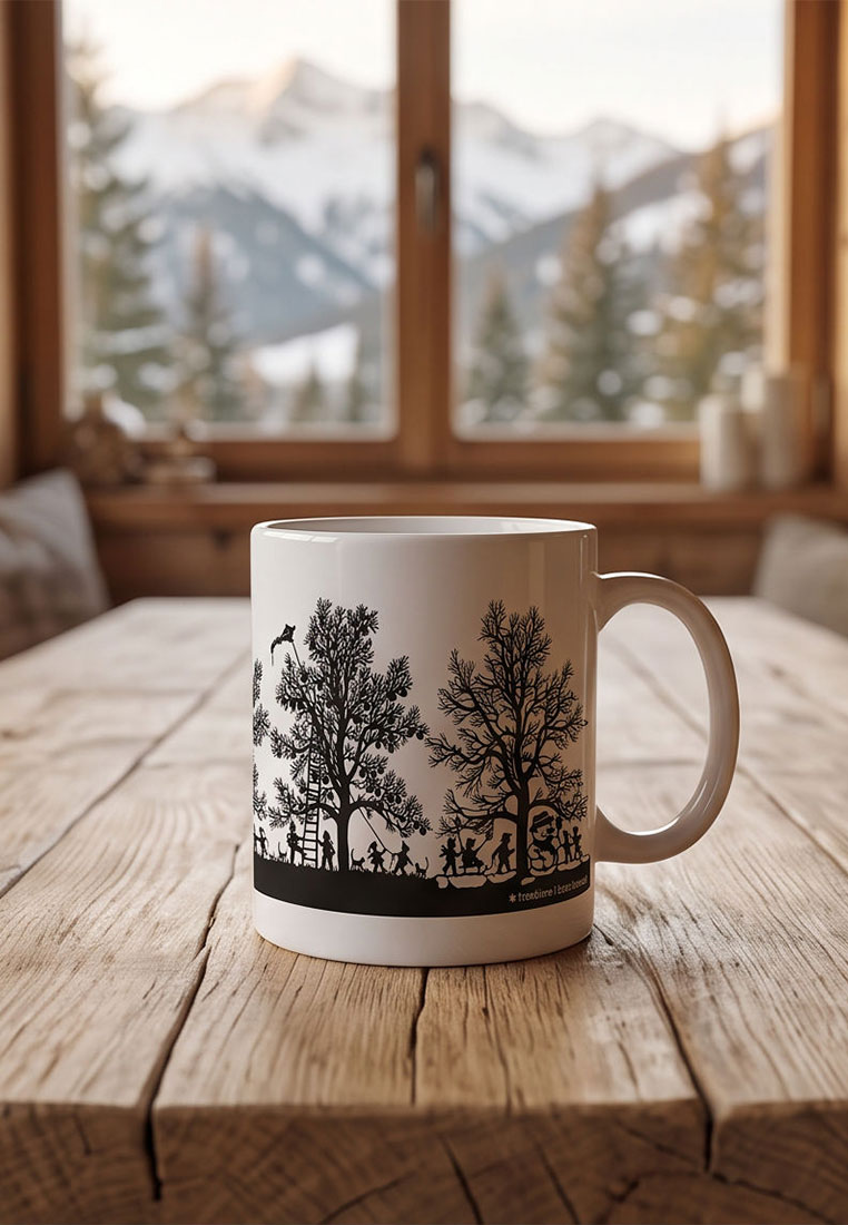 TRENDFORM Tasse SWISS SEASONS Scherenschnitt