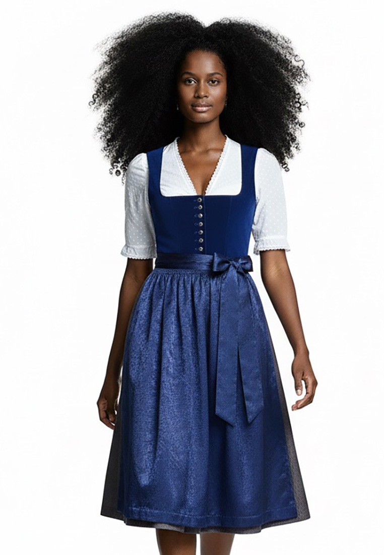 Dirndl Rögling Tinte 70 cm