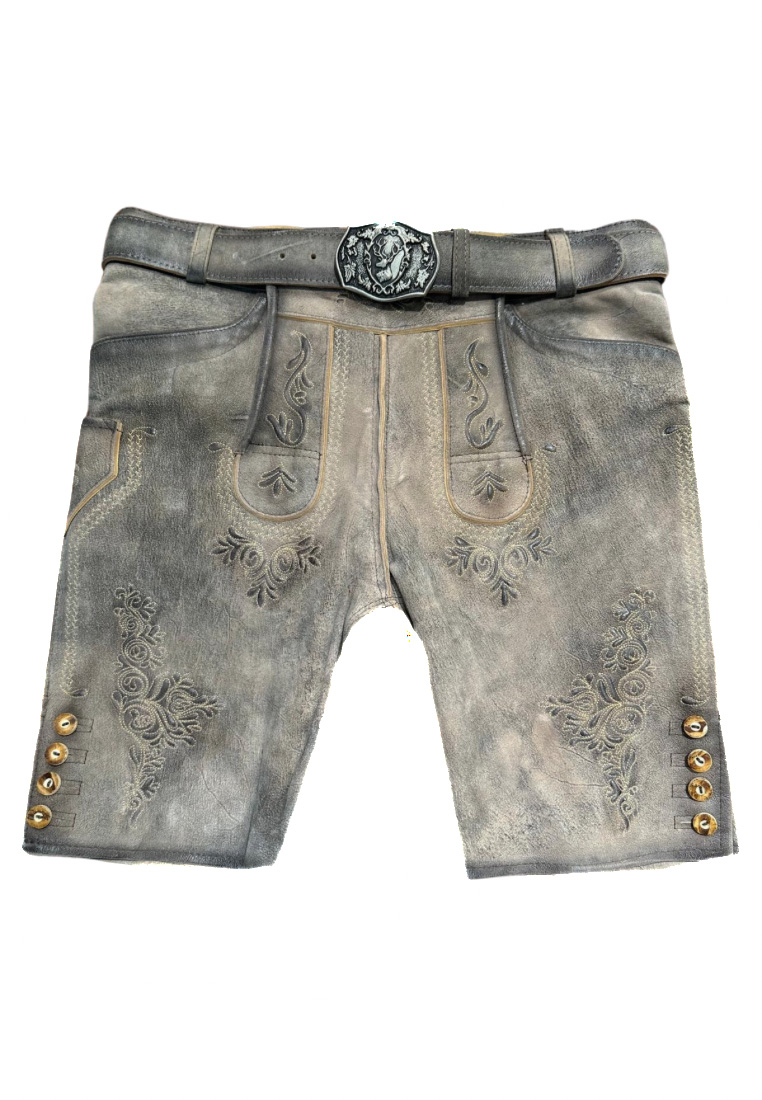 Lederhose Ermann marmor