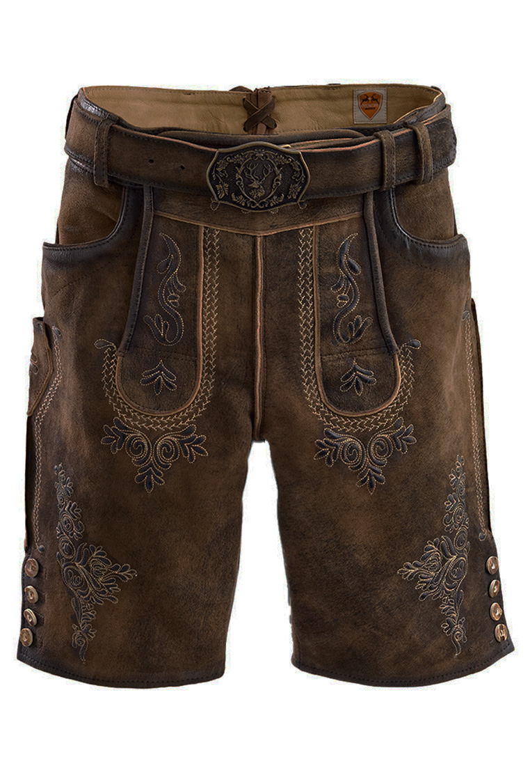 Lederhose Ermann kastanie