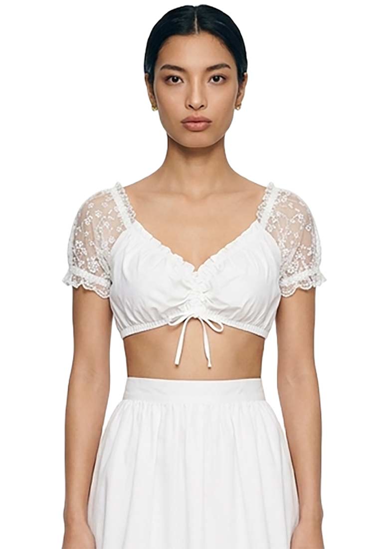 Dirndl Bluse Susie creme