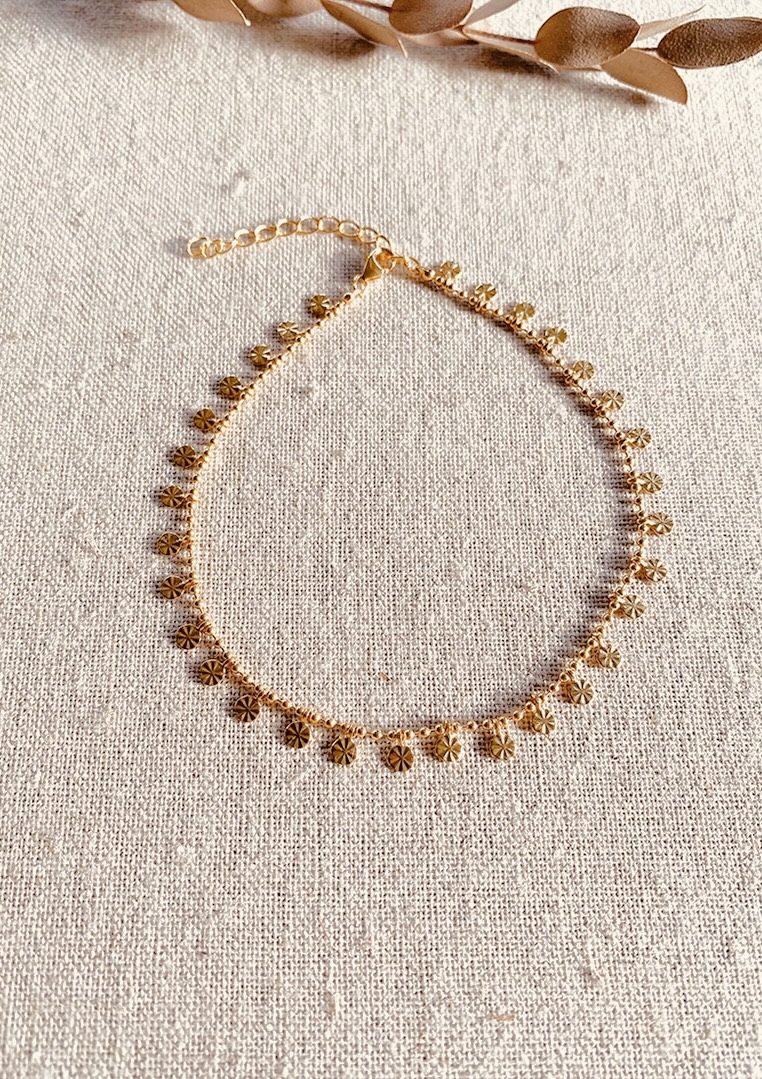 Fusskettchen Münzli Gold Fusskettchen Münzli Gold