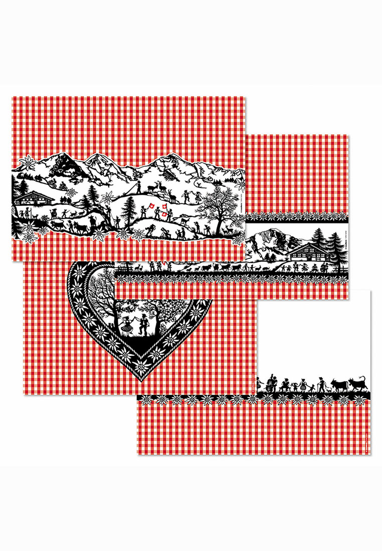 TRENDFORM Papiertischset SWISS TRADITION 5 assortiert TRENDFORM Papiertischset SWISS TRADITION 5 assortiert
