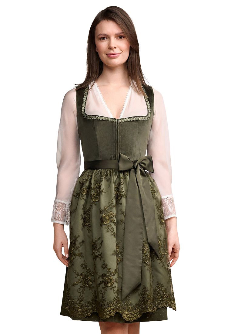 Dirndl Yosie grün 60cm