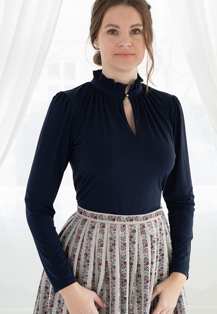 Bluse Birgit marine