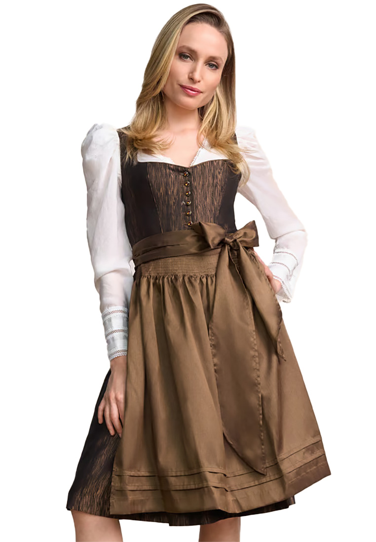 Dirndl Darby braun 60cm