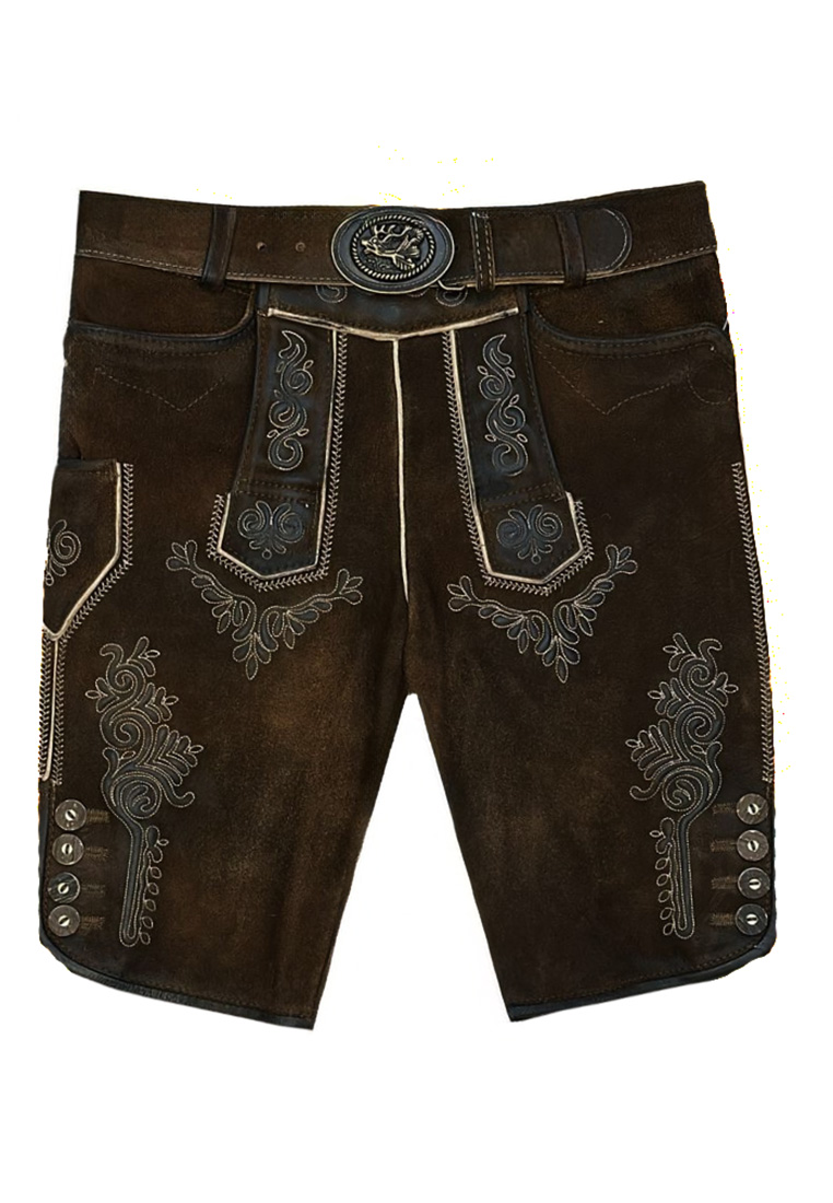 Lederhose Rolli nuss