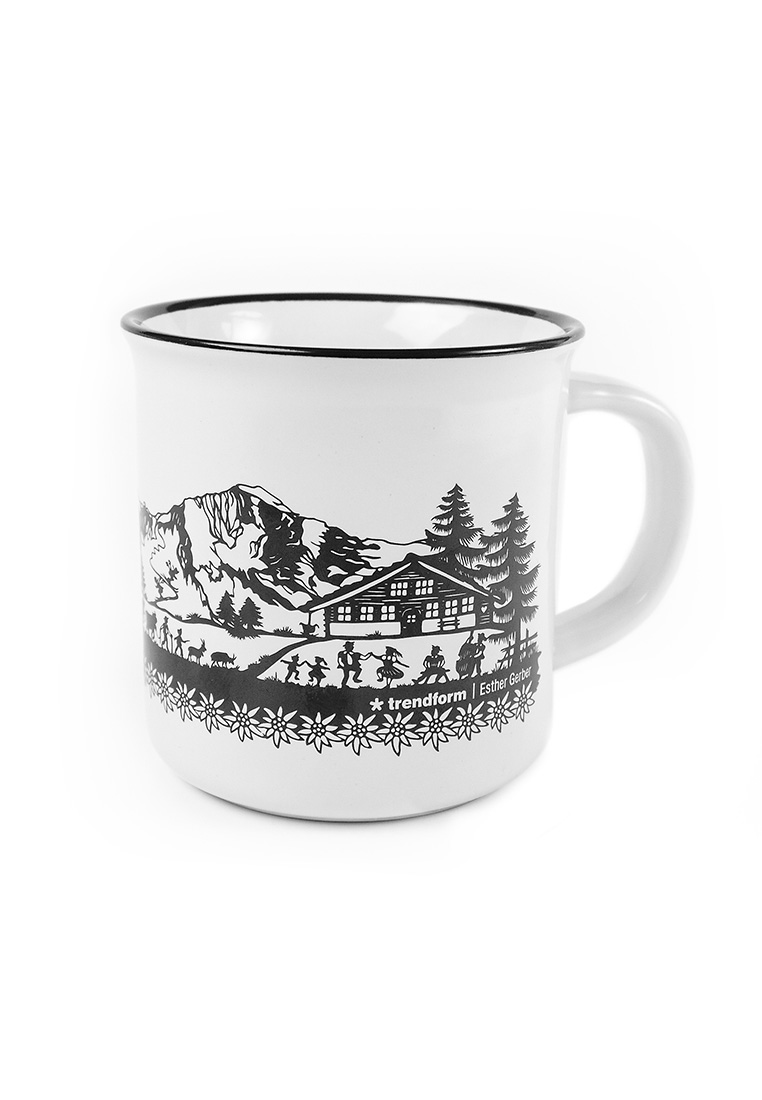 Keramik Tasse SWISS TRADITION