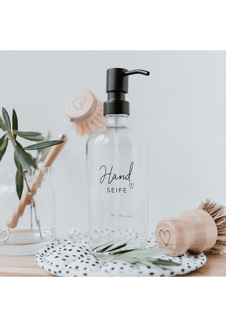 Seifenspender Handseife Transparent 500ml Seifenspender Handseife Transparent 500ml