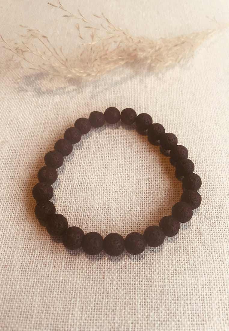 Elastikarmband Lava 8mm Elastikarmband Lava 8mm