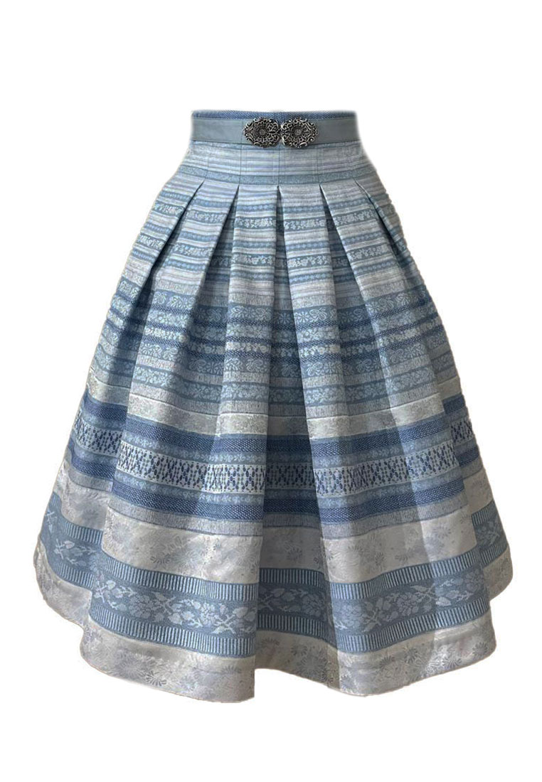 Trachtenrock Dajana eisblau