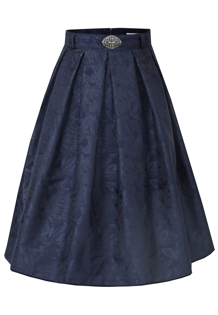 Trachtenrock Marquartstein 70 cm nachtblau