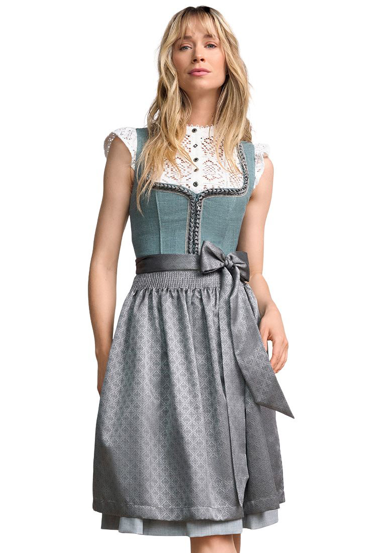 Dirndl Soleil türkis 60cm Dirndl Soleil türkis 60cm