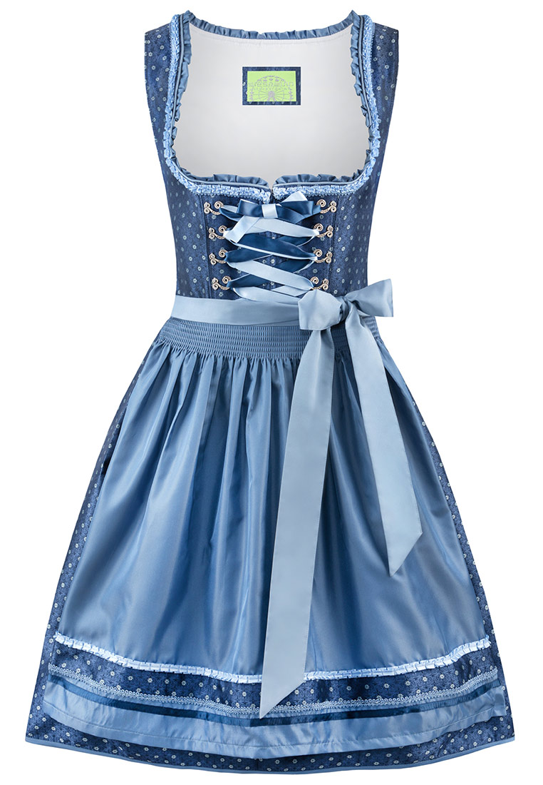 Dirndl Elise blau