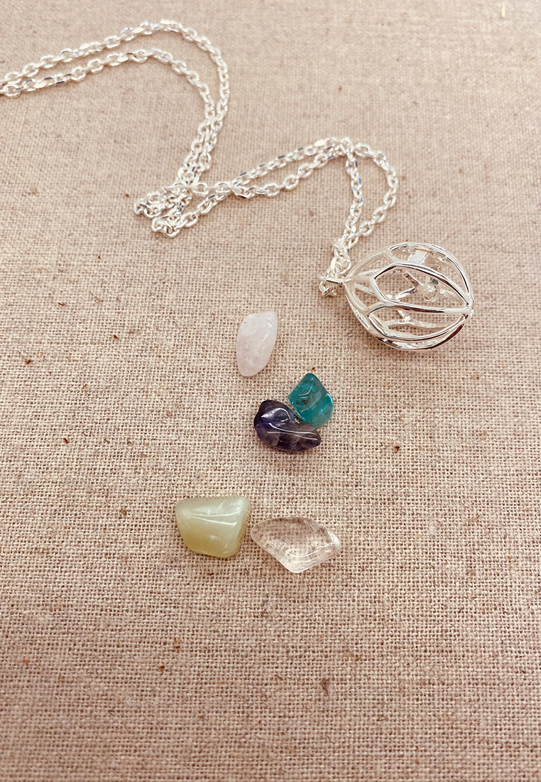 Gluckskette-mit-5-Steinen-versilbert_3