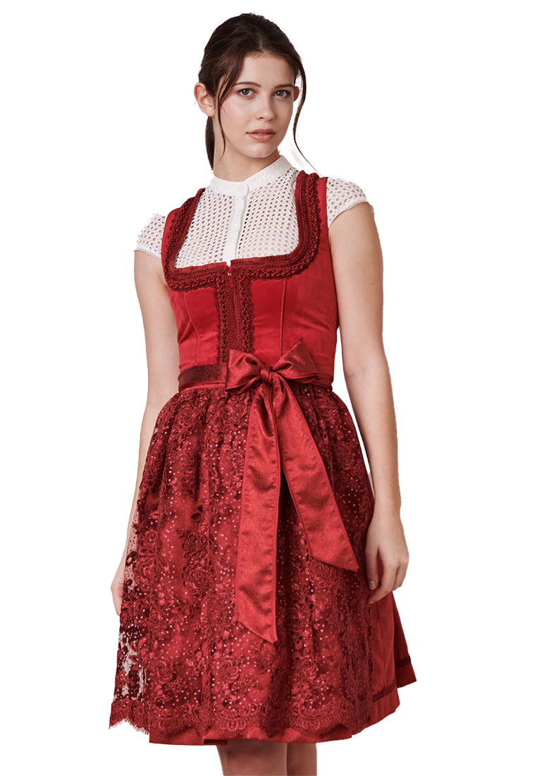 Dirndl Elma rot
