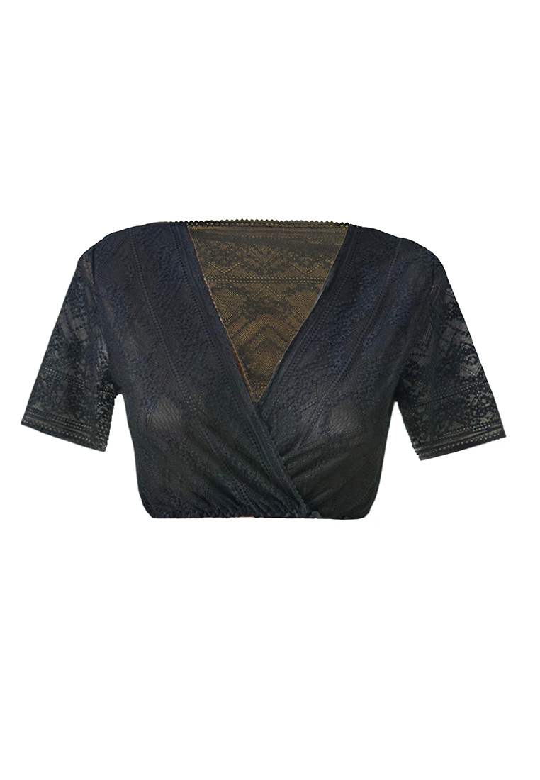 Dirndlbluse Pia schwarz