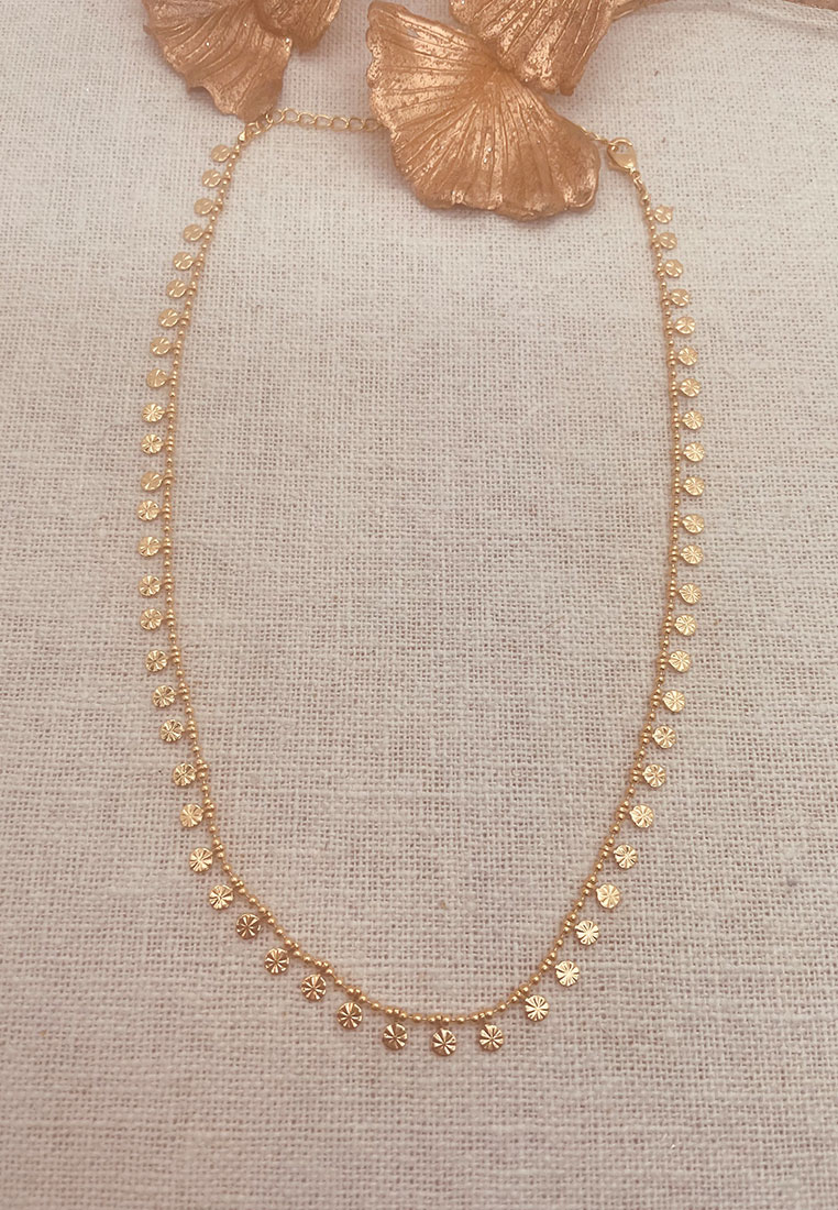 Halskette Münzli Gold  