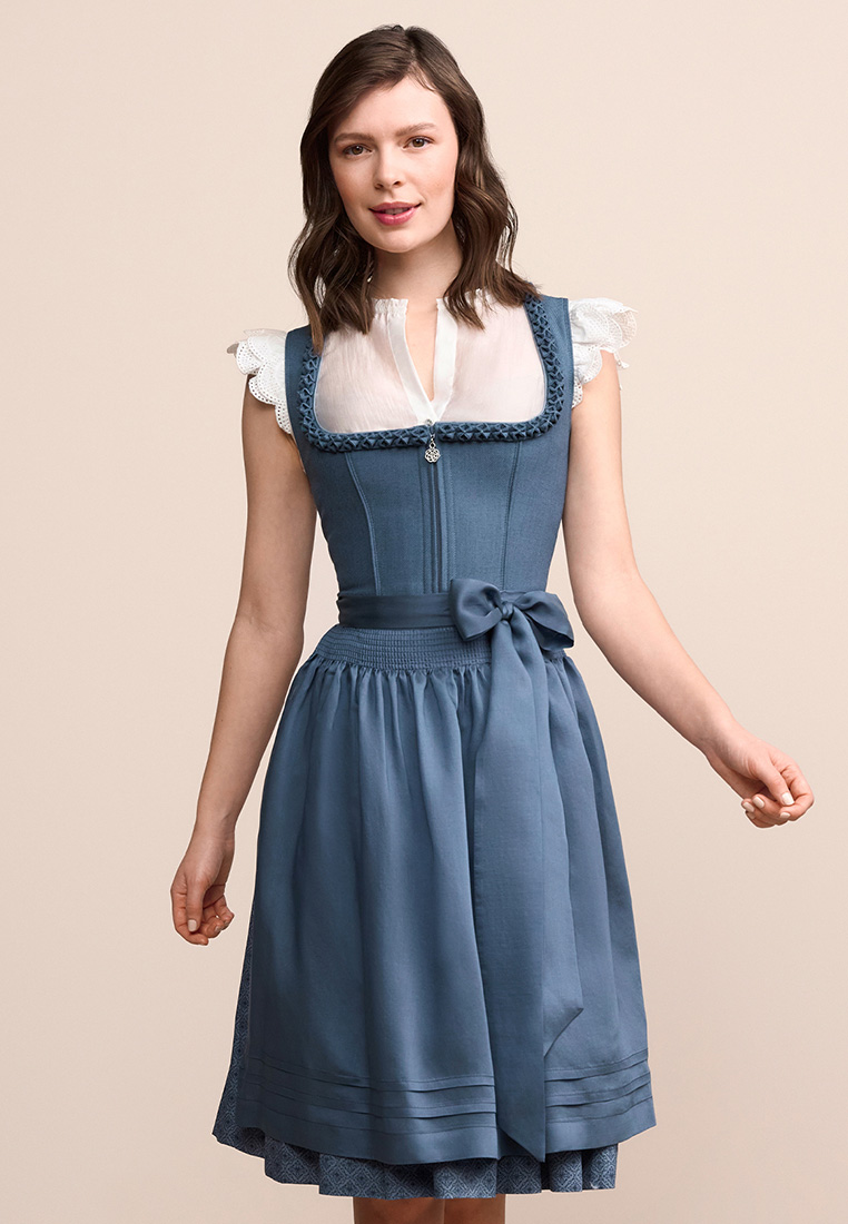Dirndl Jocelyn blau 60cm