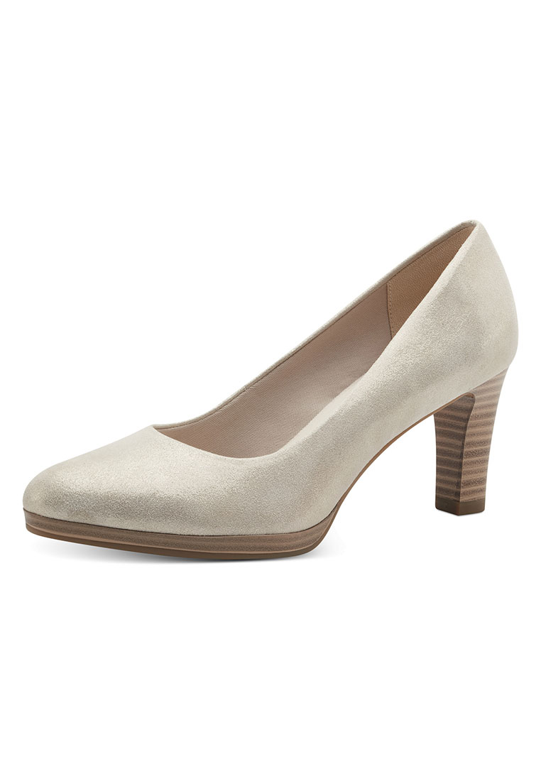 Trachtenpumps champagne