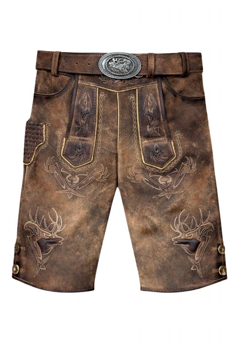 Lederhose Urgsee camel