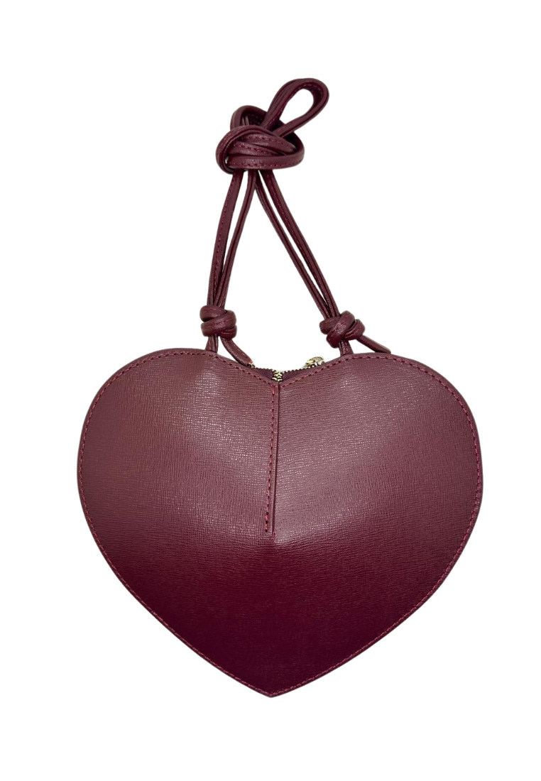 Trachtentasche Herzblatt bordeaux Trachtentasche Herzblatt bordeaux