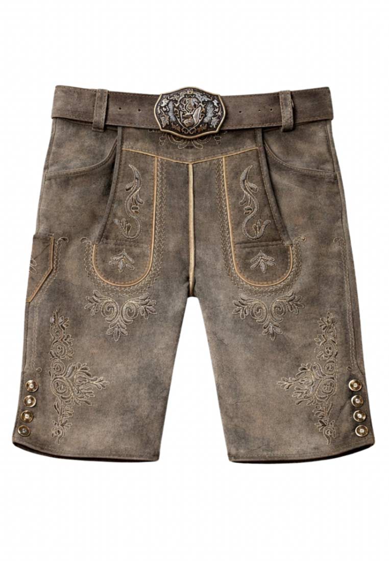 Lederhose Ermann marmor
